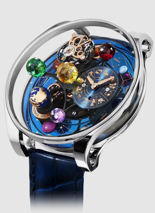 (image for) Jacob & Co astronomia solar zodiac White Gold Replica Watch AS300.30.AC.AC.A
